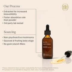 UPHORIC URTH Reishi tincture bottle for calming evening routine