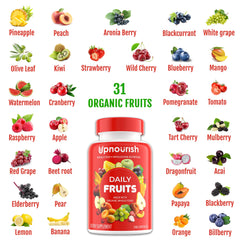 UpNourish capsules close-up emphasizing plant-based nutrition