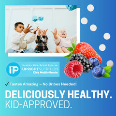 Kid-friendly serving with chewable tablet shown.