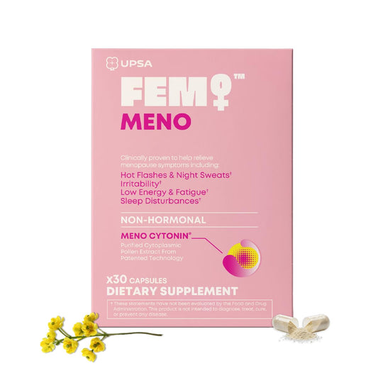 Upsa FEM Meno bottle front for daily use
