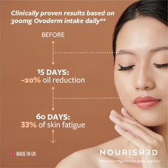 Upsa Vitamin C ingredient highlight suggesting brightening support for skin health.