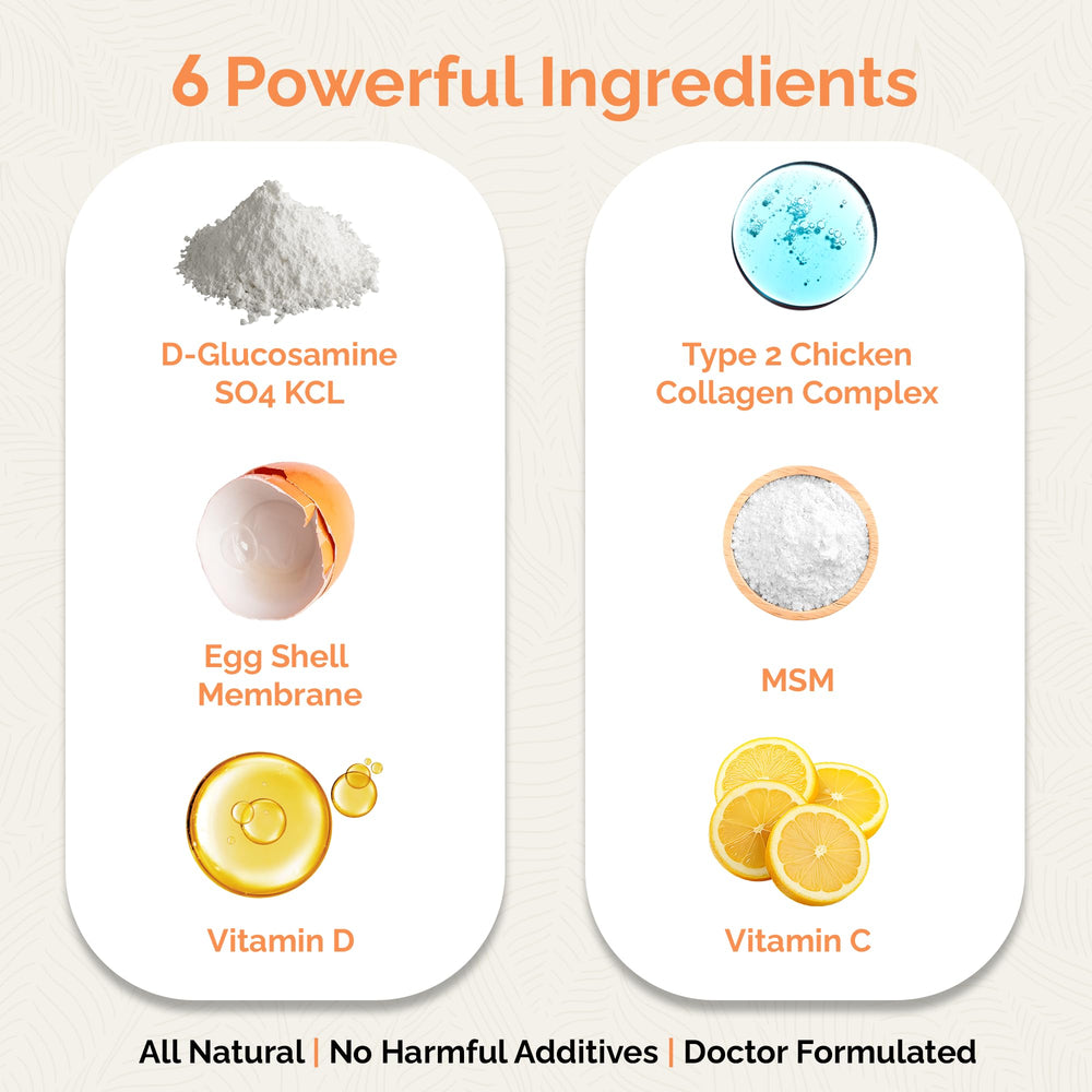 UpWellness Cartilage Revive eggshell membrane, a natural ingredient for connective tissue care.