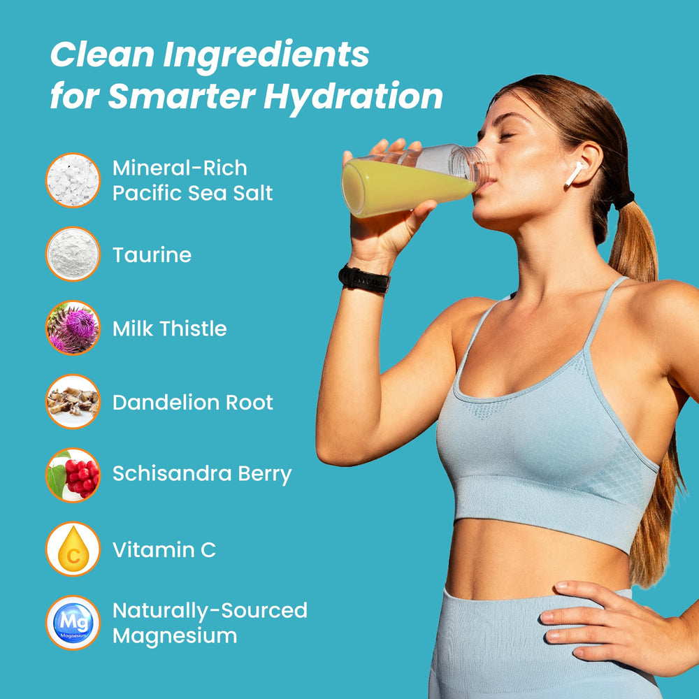 UpWellness LTV ingredient close-up highlights milk thistle and taurine.
