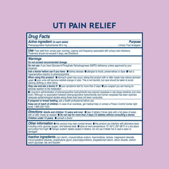 Uqora infection control tablets pack, designed to support symptom management.