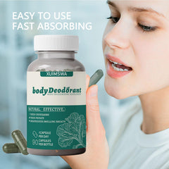 URABOS capsules close up highlighting natural plant formula for gentle freshness