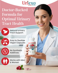 Uriexo daily serving capsule, small and easy to take.