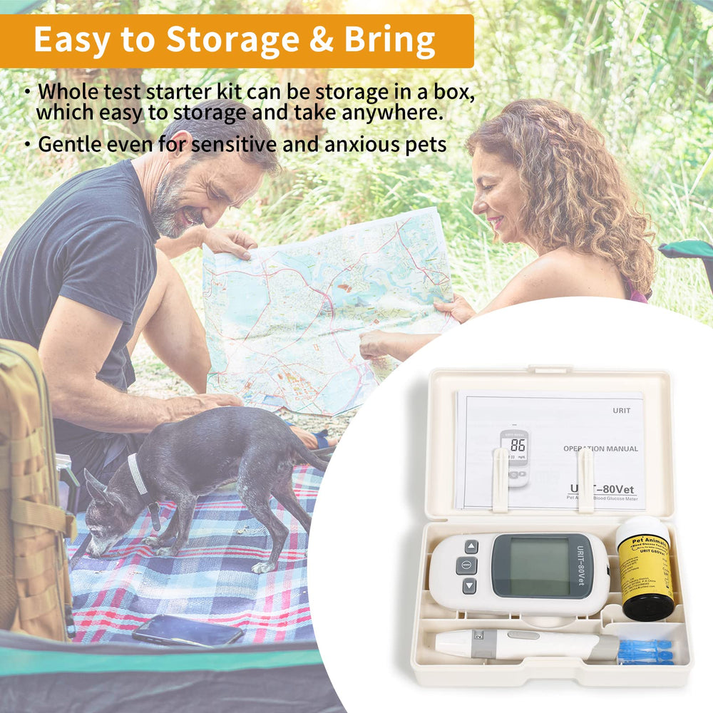 URIT-80Vet accurate fast-reading display supports timely health insights