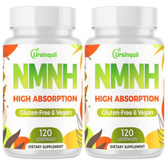 Ursinquil NMNH bottle front view highlighting premium NAD booster packaging for daily use