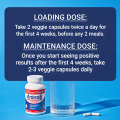 Arthro8 pills shown with a morning routine for easy daily use.