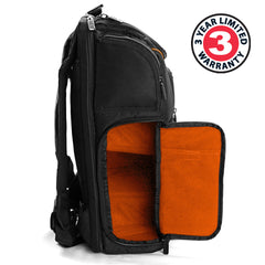 USA Gear CPAP backpack side access pocket for quick on-the-go accessories