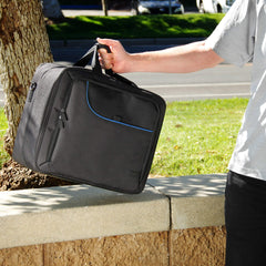 USA Gear XL CPAP bag exterior dimensions show spacious storage