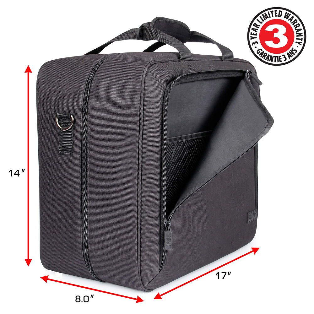 USA Gear XL CPAP bag interior dividers organize components for quick setup