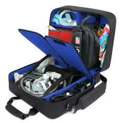 USA Gear XL CPAP bag main compartment keeps CPAP secure during travel