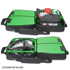 Padded dividers protect CPAP components while keeping gear organized on the go.