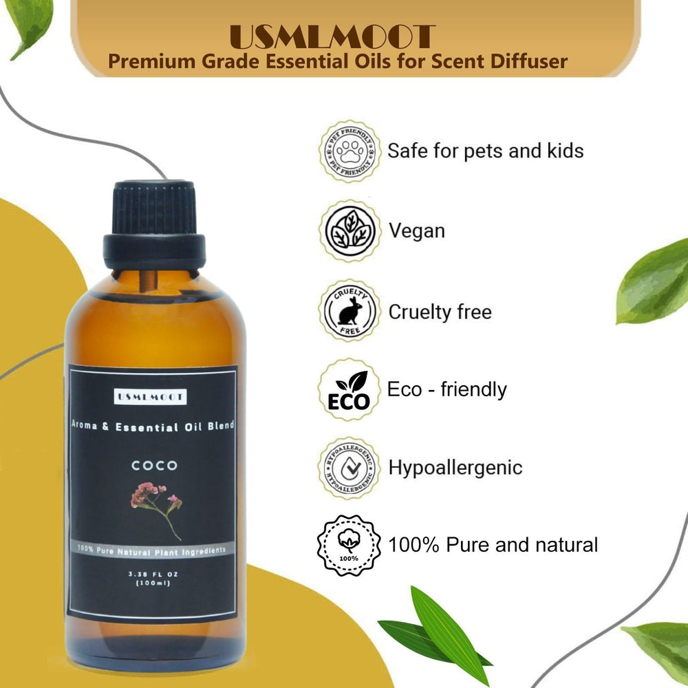 USMLMOOT Coco diffuser compatibility explains ease of use with diffusers