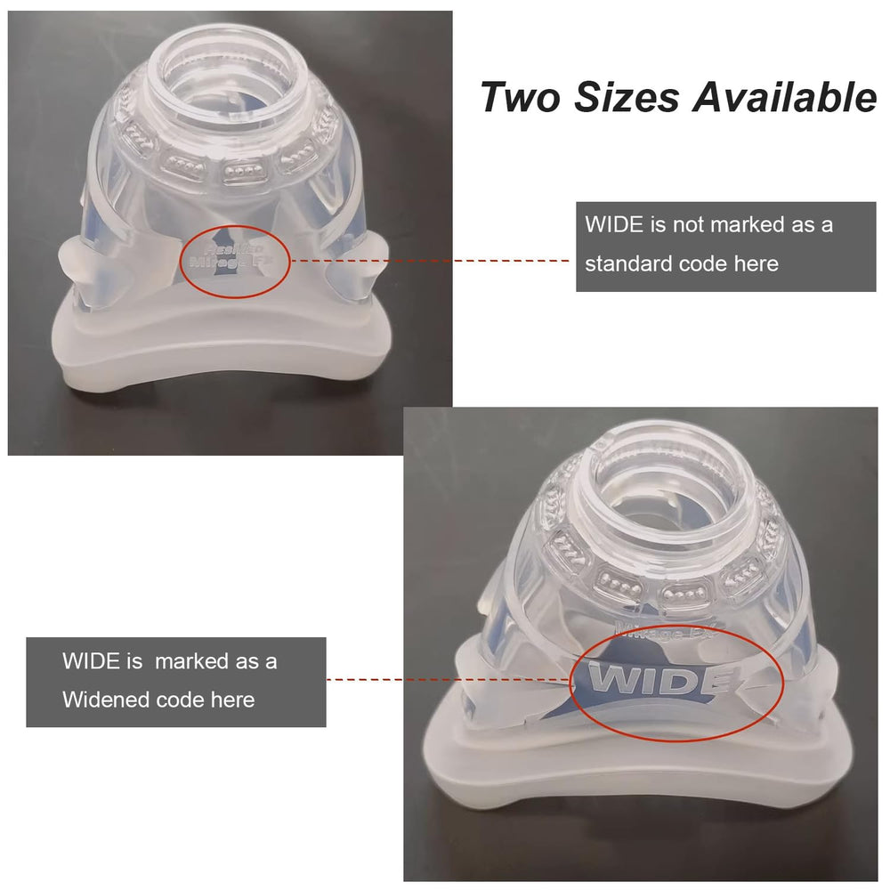 USNUANNU Mirage FX nasal cushion easy-installation for quick setup.