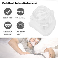 USNUANNU nasal pad cushion — lightweight design reduces nasal pressure.