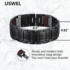 USWEL Strengthen bracelet gift box with velvet pouch