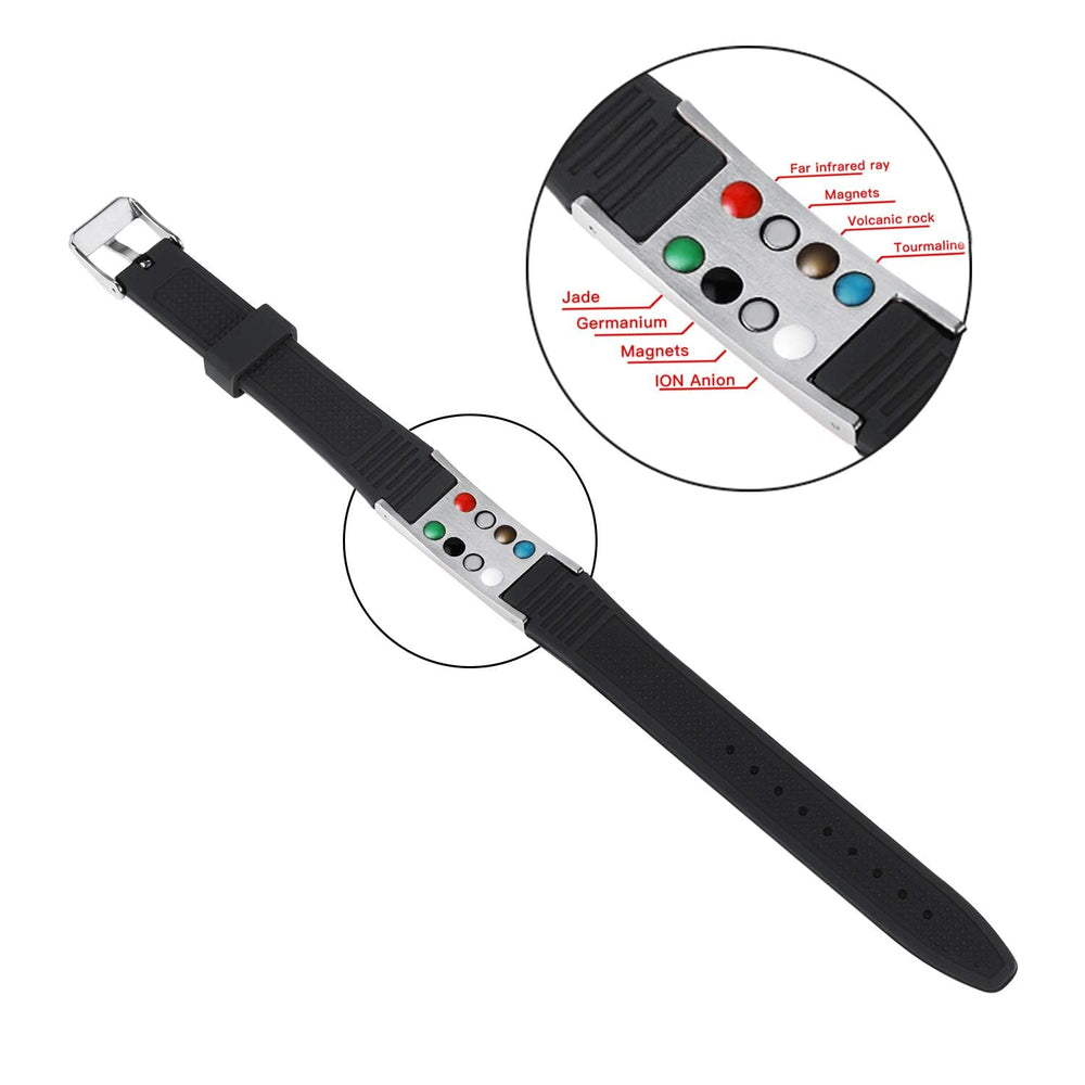 USWEL magnetic bracelet in a waterproof design for active daily use