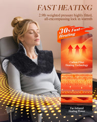 UTK eight heat settings and sixteen timers tailor warmth.