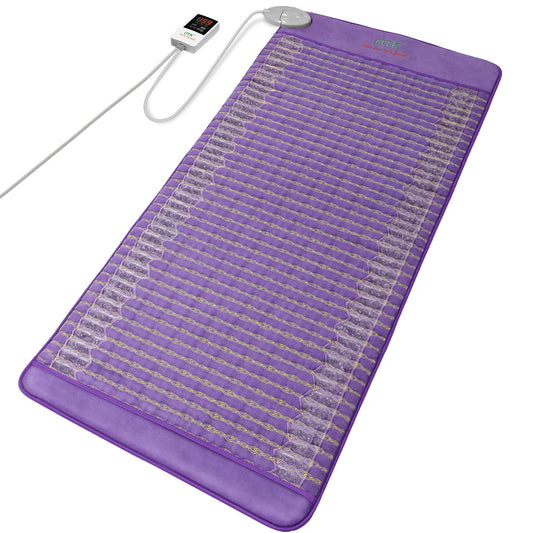 UTK amethyst infrared heating pad offers full-body warmth for back and legs