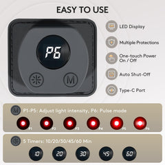 UTK digital controller with clear display for easy session setup
