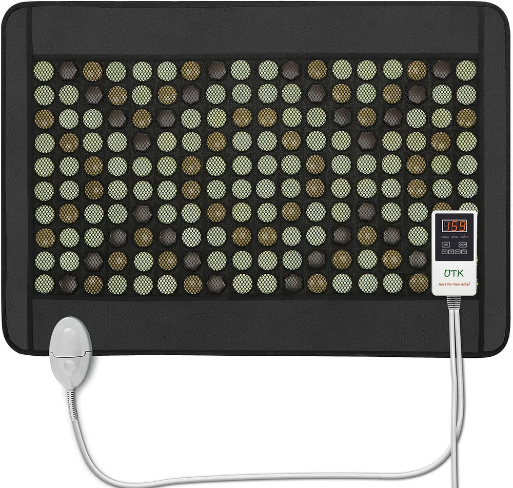 UTK far infrared heating pad setup for quick at-home use.
