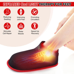 UTK ankle-heel coverage with 850nm light supports comprehensive foot treatment.