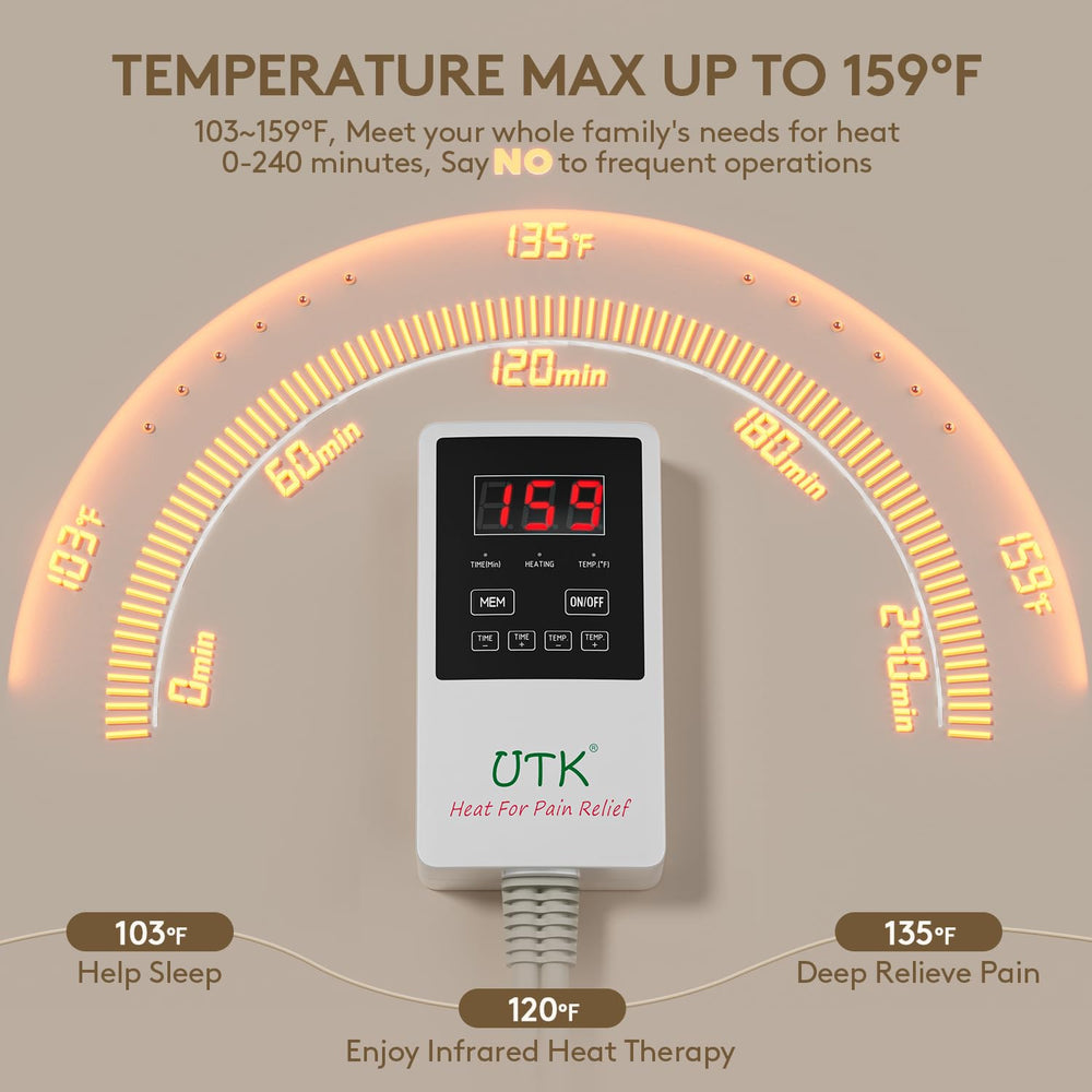 UTK luxury gift design heating pad ideal for gifts and self-care