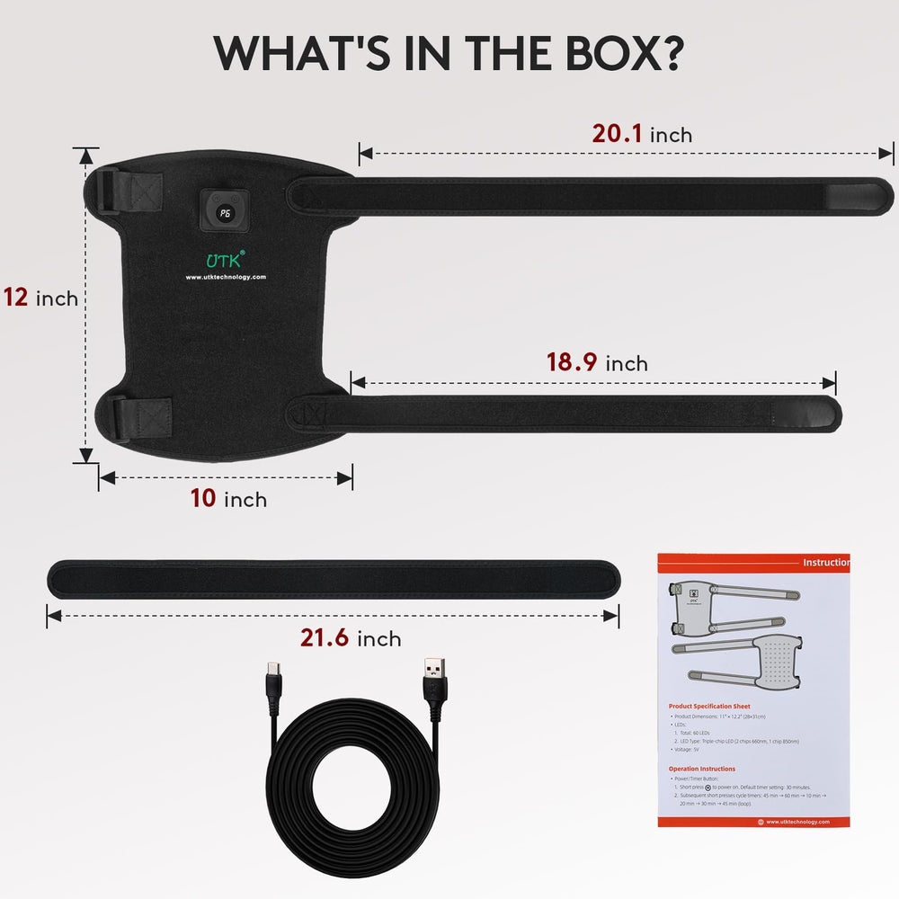 UTK portable, compact design for home, gym, or travel