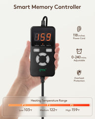 UTK portable large heating pad suitable for on-the-go relief.