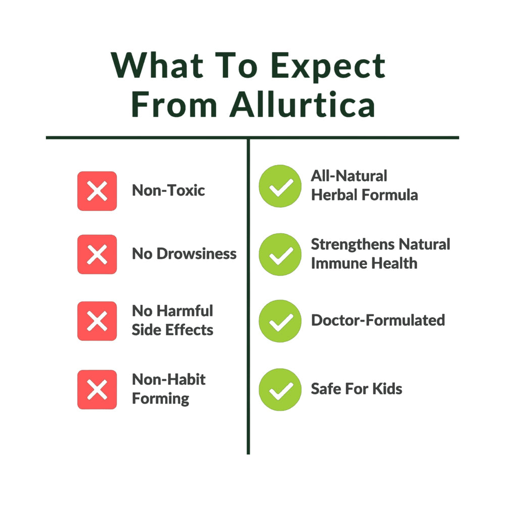 Allurtica vegetarian capsules for easy daily use