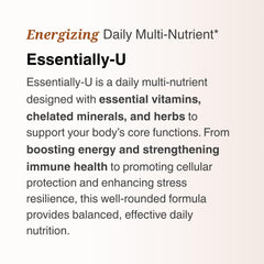 Front label of Utzy Naturals Essentially-U multinutrient