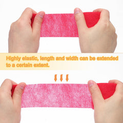uxcell adhesive elastic tape wrap racket grip demonstrates steadier shots during play