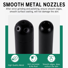 V-Frankness enema nozzle close-up with smooth, skin-friendly surface.