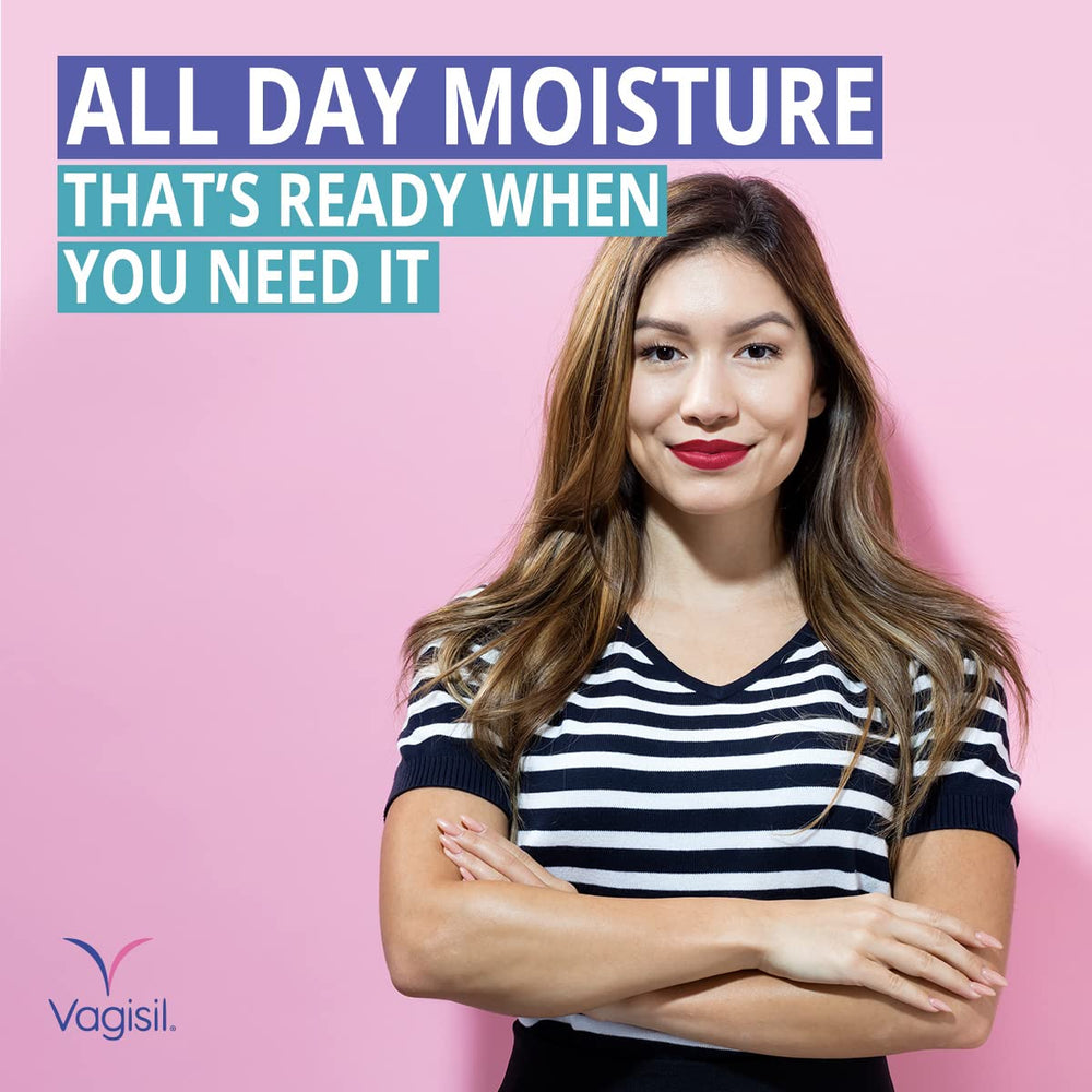 Vagisil Prohydrate gel texture ready for gentle, natural-feel lubrication.