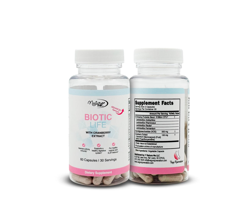 Vagy Rejuvenation BioticLife capsules close-up showing probiotic blend for daily wellness