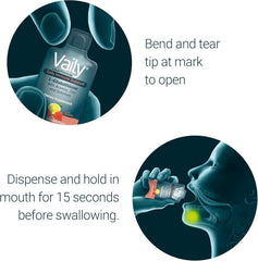Vaily formulation includes Vitamin C, Zinc, Selenium for immune-support.