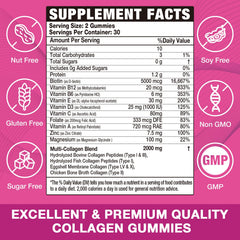 VAJYKEWJY collagen gummies jar closeup highlights texture and premium formula.