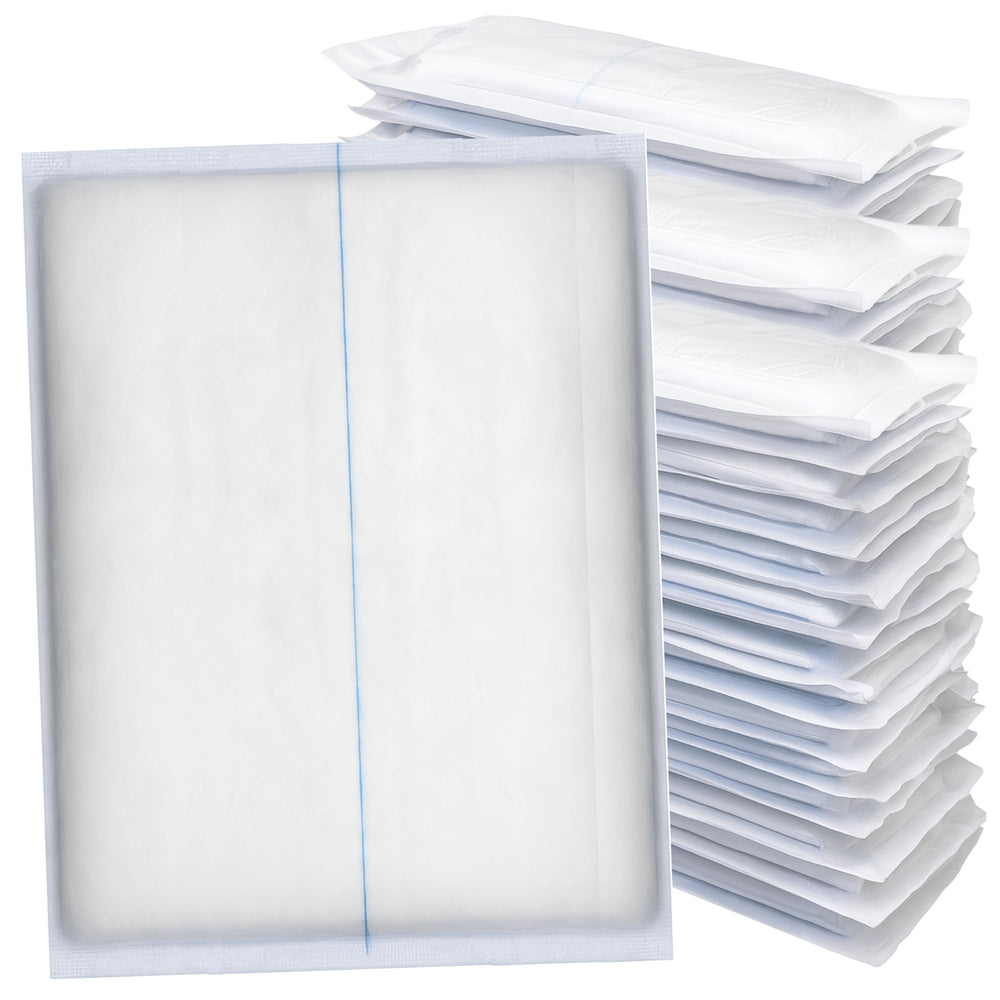 Vakly 8x10 ABD pad with heavy-discharge absorbency for large wounds.