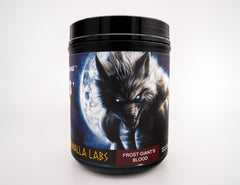 Valhalla Labs Fenris' Fury label-front view highlighting clean ingredients for a non-stim pre-workout.