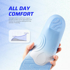 VALSOLE 5-layer arch-support design delivers durable stability.