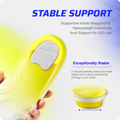 VALSOLE deep heel cup enhances stability and heel alignment for daily comfort