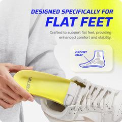 Valsole distributes plantar pressure across the foot bed for better balance.