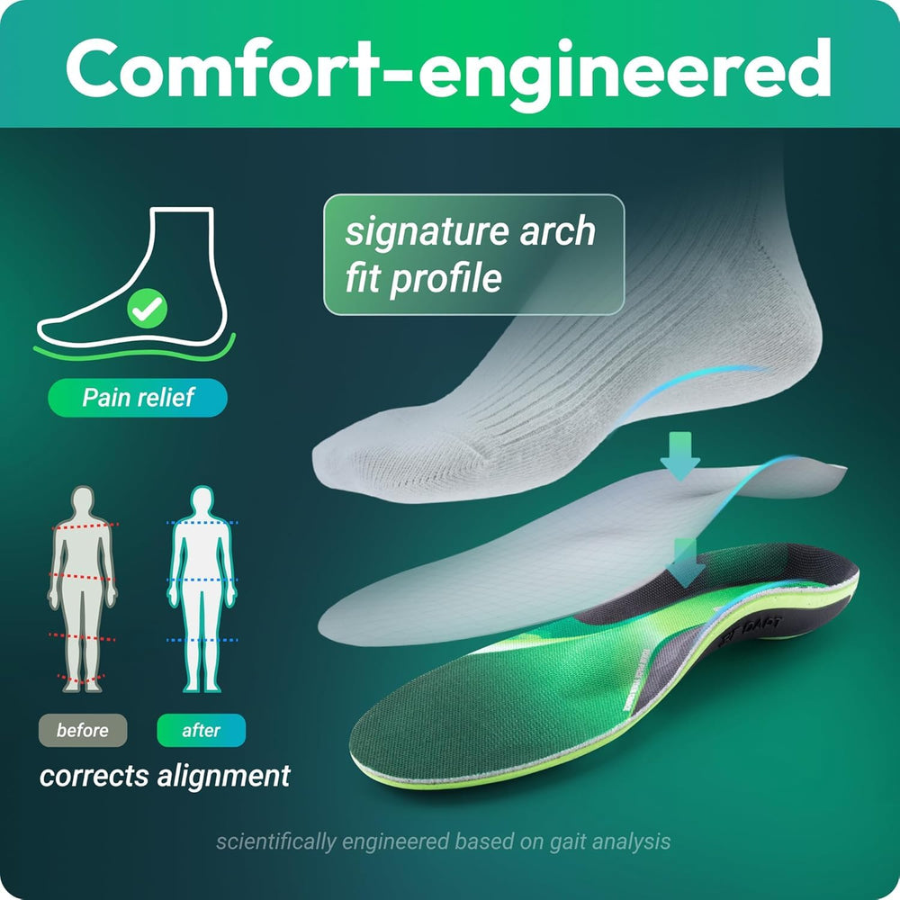 VALSOLE mesh-weave breathable insole reduces moisture for drier feet