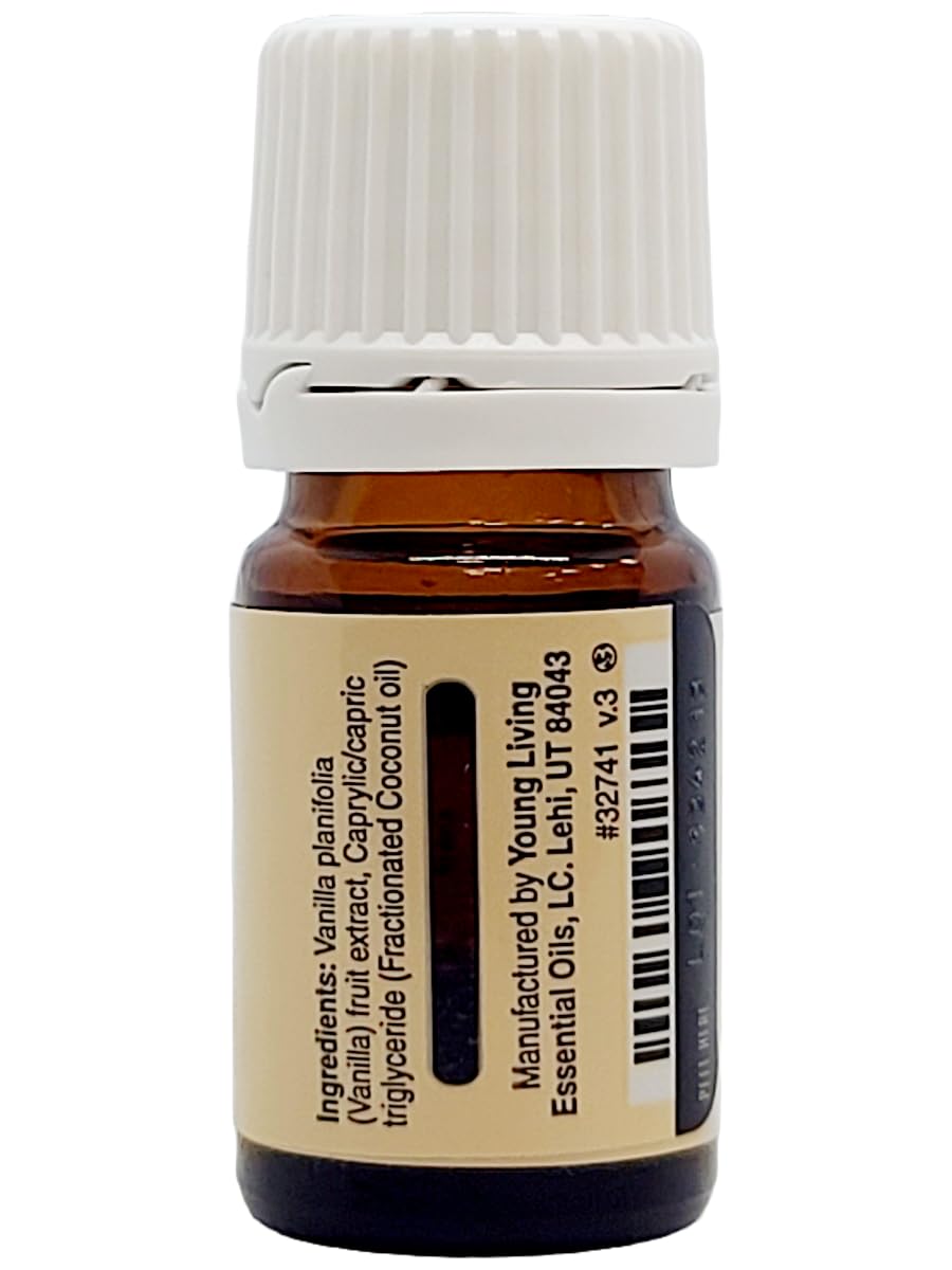 Vanilla 5ml diluted coconut oil base enables gentle topical use.