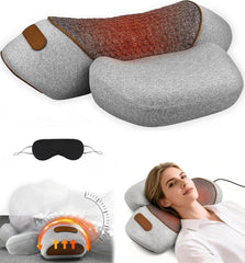 VANJUNBILL neck massager pillow with three-in-one function delivering targeted warmth