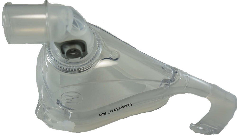 VANTAKOOL Quattro Air frame system elbow close-up showing secure fit