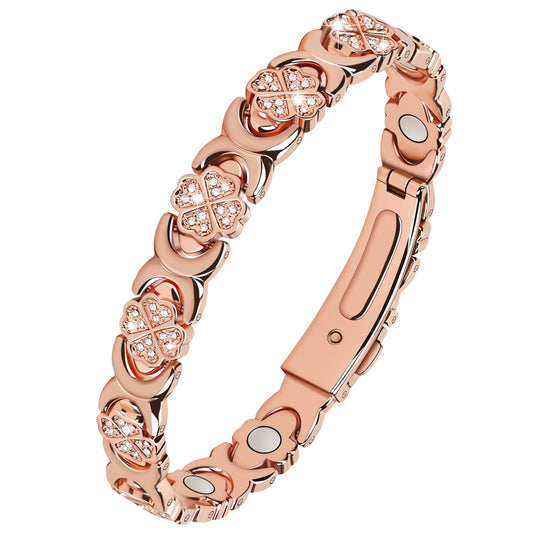 Vapeples copper bracelet for women with 3800 Gauss magnets for daily energy support