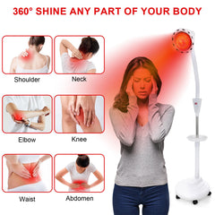 VARIPOWDER adjustable stand and gooseneck for precise angles.